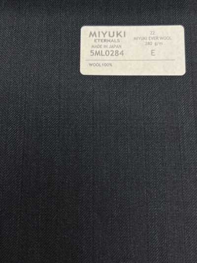 5ML0284 MIYUKI EVER WOOL (Miyuki Ever Wool) Espinha de Peixe Azul