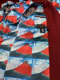 TPS3002 Forro Estampado Katsushika Hokusai, Padrão Repetido[Resina] Foto secundária