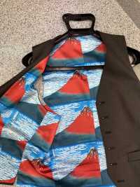 TPS3002 Forro Estampado Katsushika Hokusai, Padrão Repetido[Resina] Foto secundária