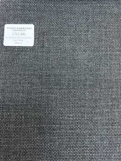 CNJ306 CANONICO Standard 21μ MONTECARLO para paletó Hopsack Cinza Liso