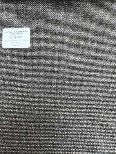 CNJ312 CANONICO (Canonico) Standard 21μ MONTECARLO para casacos Hopsack Castanho-claro liso