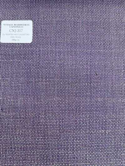 CNJ317 CANONICO (Canonico) Padrão 21μ MONTECARLO para jaquetaria Hopsack liso lavanda