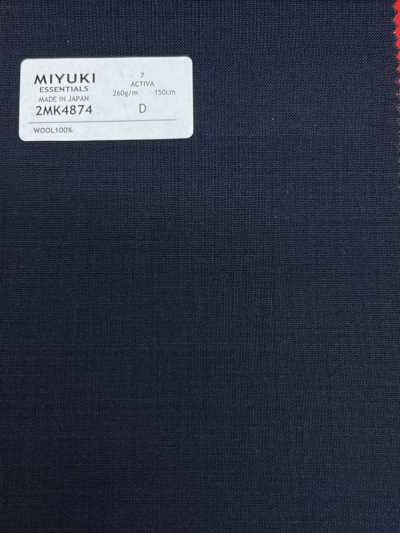 2MK4874 26SS MIYUKI Fabrics ESSENTIALS ACTIVA Marinho liso