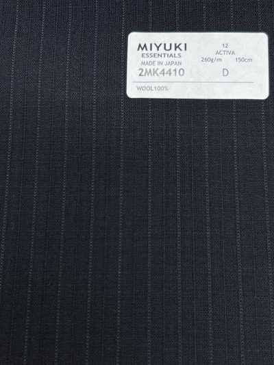 2MK4410 26SS MIYUKI Tecido ESSENTIALS ACTIVA listrado azul-marinho