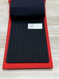 2ML4545 26SS Miyuki Textile MIYUKI Essentials TROPICS Listras Azul Marinho[Têxtil] Fábricas De Lã Miyuki Foto secundária