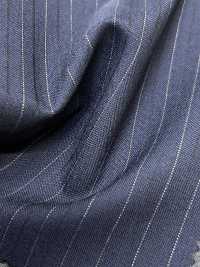 2ML4556 26SS Miyuki Textile MIYUKI Essentials TROPICS Listras Azul Marinho[Têxtil] Fábricas De Lã Miyuki Foto secundária