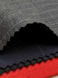 2ML4560 26SS Miyuki Textile MIYUKI Essentials TROPICS Charcoal Heaven Gray Stripe[Têxtil] Fábricas De Lã Miyuki Foto secundária