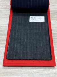 2ML4560 26SS Miyuki Textile MIYUKI Essentials TROPICS Charcoal Heaven Gray Stripe[Têxtil] Fábricas De Lã Miyuki Foto secundária