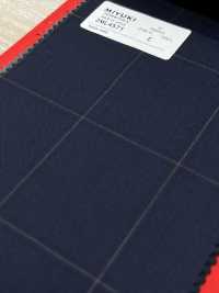 2ML4571 26SS Miyuki Textile MIYUKI Essentials TROPICS Xadrez Azul Marinho[Têxtil] Fábricas De Lã Miyuki Foto secundária