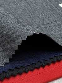 2ML4582 26SS Miyuki Textile MIYUKI Essentials TROPICS Xadrez Cinza Médio[Têxtil] Fábricas De Lã Miyuki Foto secundária