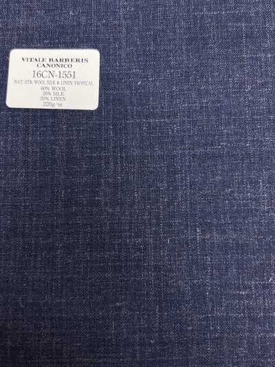 16CN1551 26SS VBC Vitale Barberis Canonico SUPERSONIC ELASTICIDADE NATURAL LÃ, SEDA & LINHO TROPICAL