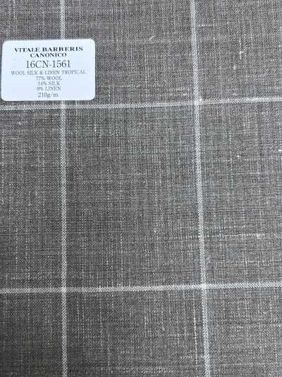 16CN1561 26SS VBC Vitale Barberis Canonico Lã Seda e Linho Tropical