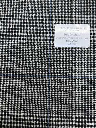 16CN1613 26SS VBC Vitale Barberis Canonico Tecido Tropical de Lã Pura para Terno
