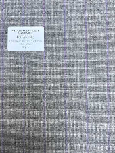 16CN1618 26SS VBC Vitale Barberis Canonico Tecidos para Fato em Lã Pura Tropical