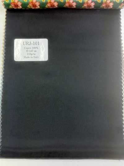 URJ-101 Feito na Itália Cupro 100% Forro Estampado Preto Liso