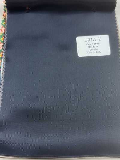 URJ-102 Fabricado na Itália Forro estampado de cupro 100%, liso, cinza escuro