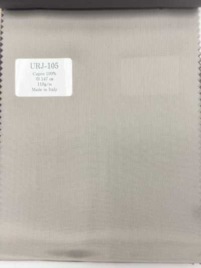 URJ-105 Forro estampado de cupro 100% feito na Itália, bege liso