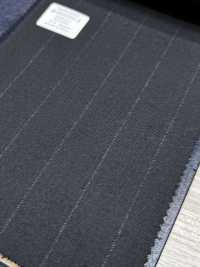M02060-4 Linha Exclusiva KUNISHIMA1850 【Superfine Worsted】Listras Cinza Giz[Têxtil] Kunishima Co., Ltda. Foto secundária