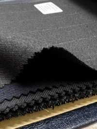M02060-4 Linha Exclusiva KUNISHIMA1850 【Superfine Worsted】Listras Cinza Giz[Têxtil] Kunishima Co., Ltda. Foto secundária