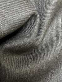 M02060-4 Linha Exclusiva KUNISHIMA1850 【Superfine Worsted】Listras Cinza Giz[Têxtil] Kunishima Co., Ltda. Foto secundária