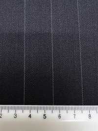 M02062-4 Linha Exclusiva KUNISHIMA1850 【Superfine Worsted】Espinha De Peixe Azul Marinho[Têxtil] Kunishima Co., Ltda. Foto secundária