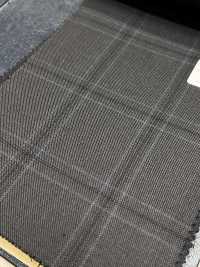 M02063-5 Linha Exclusiva KUNISHIMA1850 【Superfine Worsted】Xadrez Cinza[Têxtil] Kunishima Co., Ltda. Foto secundária