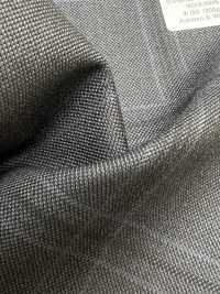 M02063-5 Linha Exclusiva KUNISHIMA1850 【Superfine Worsted】Xadrez Cinza[Têxtil] Kunishima Co., Ltda. Foto secundária