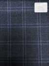 M02065-3 Linha Exclusiva KUNISHIMA1850 【Superfine Worsted】Xadrez Azul Mesclado