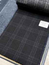 M02066-4 Linha Exclusiva KUNISHIMA1850 【Superfine Worsted】Xadrez Cinza Mesclado[Têxtil] Kunishima Co., Ltda. Foto secundária
