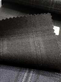M02066-4 Linha Exclusiva KUNISHIMA1850 【Superfine Worsted】Xadrez Cinza Mesclado[Têxtil] Kunishima Co., Ltda. Foto secundária