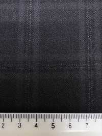 M02066-4 Linha Exclusiva KUNISHIMA1850 【Superfine Worsted】Xadrez Cinza Mesclado[Têxtil] Kunishima Co., Ltda. Foto secundária