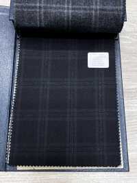 M02066-4 Linha Exclusiva KUNISHIMA1850 【Superfine Worsted】Xadrez Cinza Mesclado[Têxtil] Kunishima Co., Ltda. Foto secundária