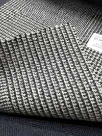 M02046-9 Linha Exclusiva KUNISHIMA1850 【SOMO CASHMERE 100%】 Xadrez Grande Preto E Branco[Têxtil] Kunishima Co., Ltda. Foto secundária
