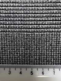 M02046-9 Linha Exclusiva KUNISHIMA1850 【SOMO CASHMERE 100%】 Xadrez Grande Preto E Branco[Têxtil] Kunishima Co., Ltda. Foto secundária