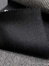 M02047-2 Linha Exclusiva KUNISHIMA1850 【SOMO CASHMERE 100%】 Espinha De Peixe Marinha[Têxtil] Kunishima Co., Ltda. Foto secundária