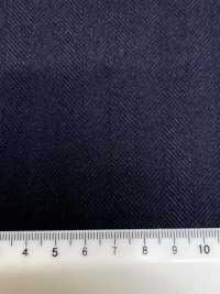 M02047-2 Linha Exclusiva KUNISHIMA1850 【SOMO CASHMERE 100%】 Espinha De Peixe Marinha[Têxtil] Kunishima Co., Ltda. Foto secundária