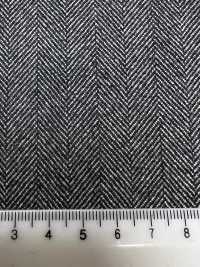 M02047-5 Linha Exclusiva KUNISHIMA1850 【SOMO CASHMERE 100%】Espinha De Peixe Cinza[Têxtil] Kunishima Co., Ltda. Foto secundária