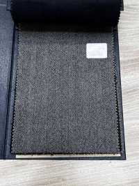 M02047-5 Linha Exclusiva KUNISHIMA1850 【SOMO CASHMERE 100%】Espinha De Peixe Cinza[Têxtil] Kunishima Co., Ltda. Foto secundária