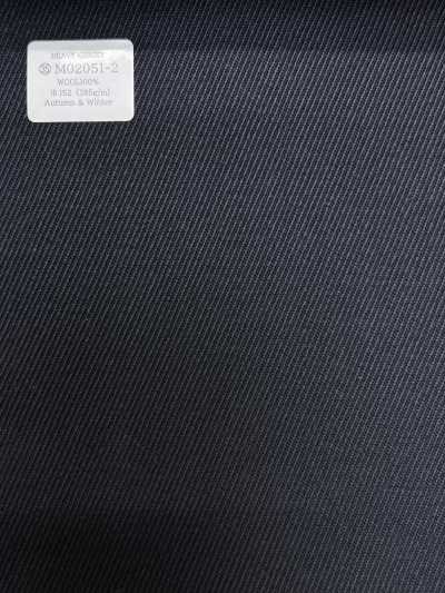 M02051-2 KUNISHIMA1850 Linha Exclusiva 【HEAVY KERSEY】 Azul-marinho liso