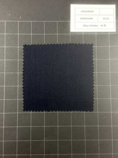 1AFC03-339 Enquanto durarem os estoques: tecido Nikke Textile TRAVELOOK azul-marinho