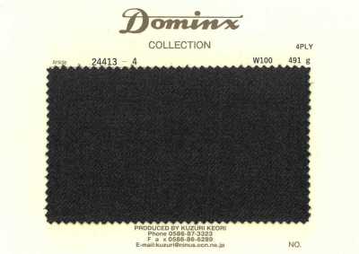 24413-4 [Estoque limitado] Lã 100% de 4 camadas DOMINX (Dominx)