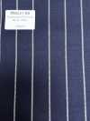 PR6521-NV Listrado Azul-marinho Japonês Premium Padrão, Super120's, Com Stretch