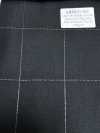LA5531-DG Xadrez Padrão Japonês De Lã Stretch Com Seda Lurex