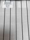 SK5524-WT Listrado Branco Padrão Japonês De Lã E Seda Com Elasticidade