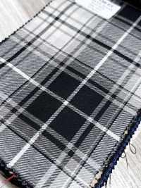 SK5536-GY Xadrez Padrão Japonês De Lã E Seda Com Elasticidade, Cinza[Têxtil] Mais fotografias