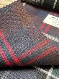 SK5536-BR Xadrez Marrom Padrão Japonês De Lã E Seda Com Elasticidade[Têxtil] Mais fotografias