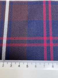 SK5536-BR Xadrez Marrom Padrão Japonês De Lã E Seda Com Elasticidade[Têxtil] Mais fotografias