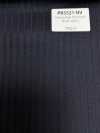 PR5521-NV Clássico Fabricado no Japão Premium Super120's Elástico Liso Azul-Marinho