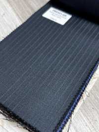 PR5521-GR Padrão premium Super120's elástico listrado verde de fabricação japonesa[Têxtil] HOSOI SYOJI Mais fotografias
