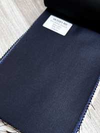 SK3501-NV Seda e lã stretch padrão, azul-marinho, fabricado no Japão[Têxtil] HOSOI SYOJI Mais fotografias